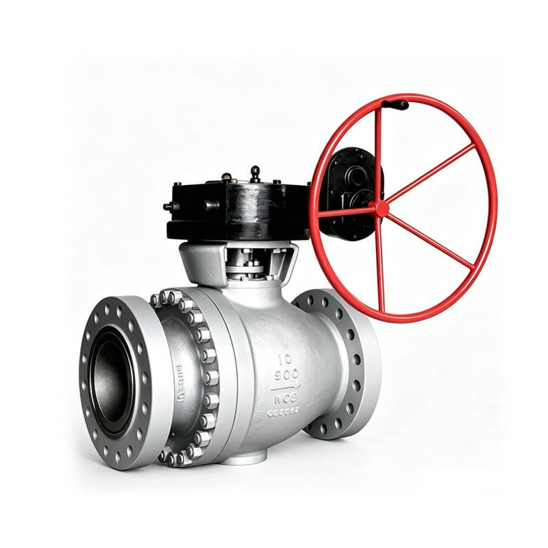 Eccentric C Type Ball Valve-Side Mounted Structure