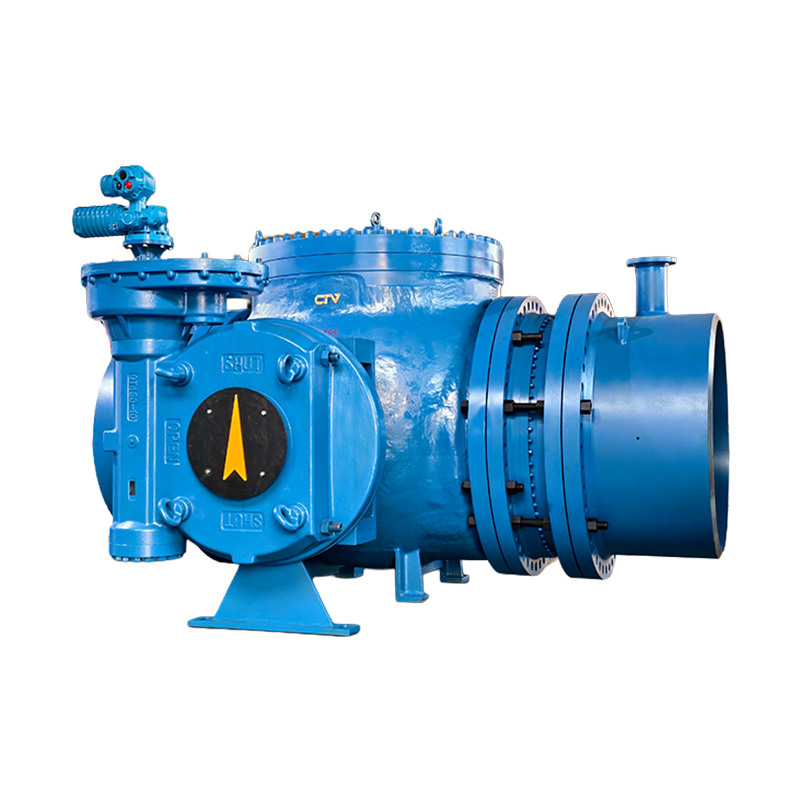 Horizontal Flat-Bottom Eccentric Hemispherical Valve