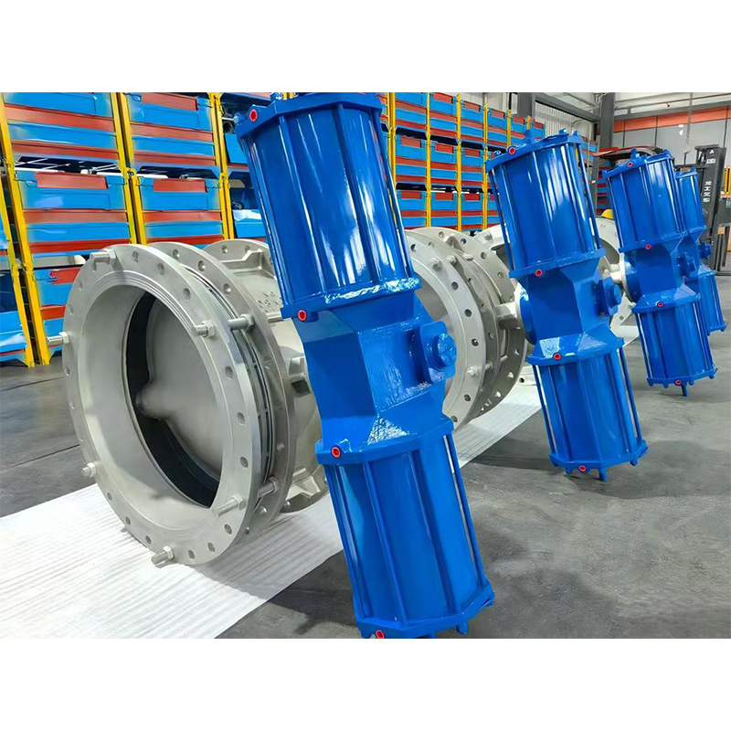 Pneumatic Actuated Butterfly Valve