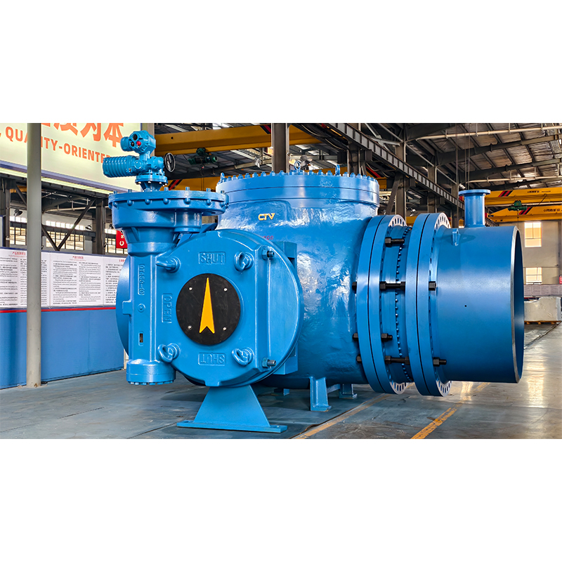 Horizontal Flat-Bottom Eccentric Hemispherical Valve