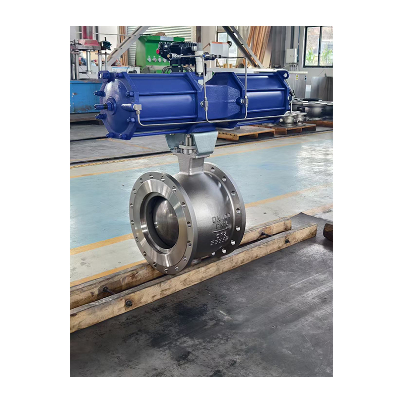 Pneumatic V-Port Ball Valve