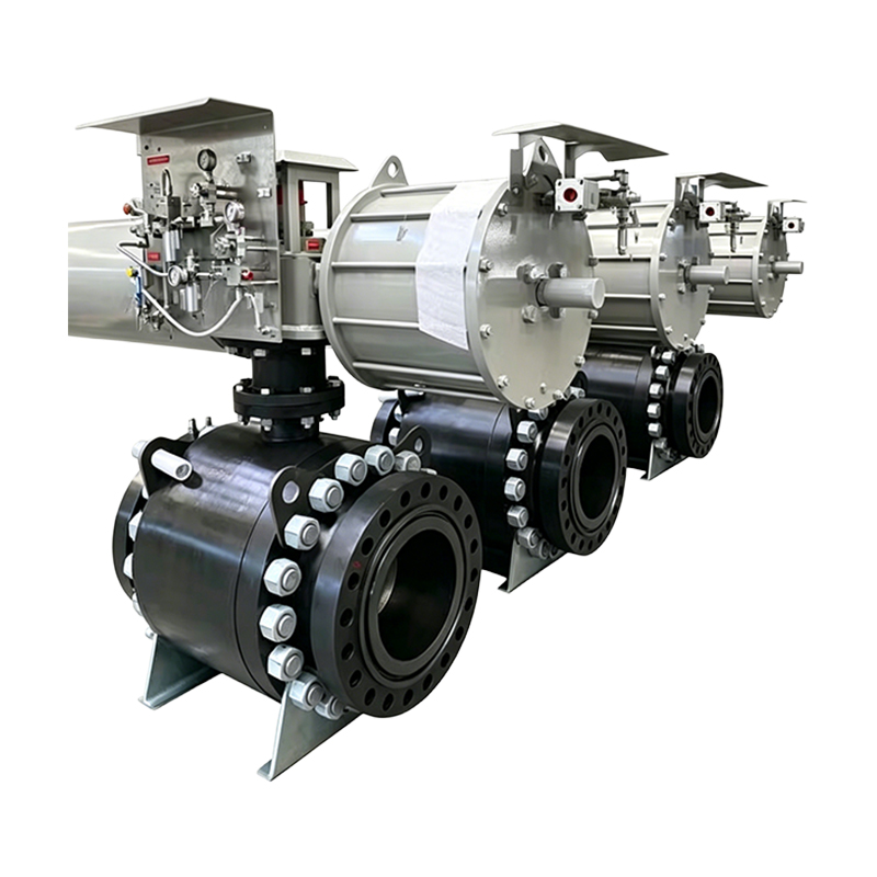 Pneumatic Shut-off High Pressure Ball Valve