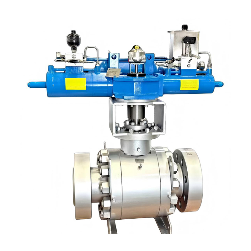 Pneumatic Forged Steel Ball Valve